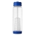 Tutti frutti 740 ml Tritan™ Sportflasche mit Infuser transparant/blauw
