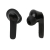TWS Ohrhörer aus RCS Standard recyceltem Kunststoff zwart