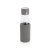 Ukiyo Trink-Tracking-Flasche aus Glas mit Hülle grijs