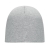 Unisex-Beanie Baumwolle grijs