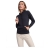 Urban Kapuzenpullover für Damen Navy Blue/Marl Grey