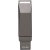 USB-Stick aus verzinkter Oberfläche Dorian gun metal