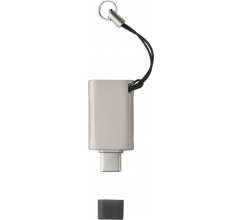 USB-Stick aus verzinkter Oberfläche Ringelblume bedrucken