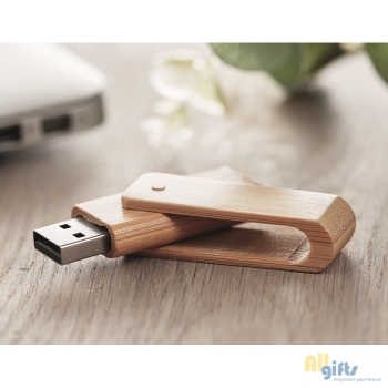 Bild des Werbegeschenks:USB Stick Bambus 16GB