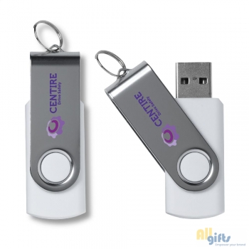 Bild des Werbegeschenks:USB Stick Twist aus Vorrat 8 GB