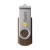 USB Twist Woody 32 GB walnoten hout