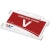 Vega kaarthouder van gerecycled plastic wit