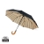 VINGA Bosler AWARE™ 21" faltbarer Schirm aus recyceltem PET zwart