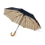 VINGA Bosler AWARE™ 21" faltbarer Schirm aus recyceltem PET donkerblauw