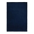 VINGA Branson Decke aus GRS recyceltem PET donkerblauw