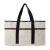 VINGA Volonne AWARE™ Strandtasche aus recyceltem Canvas gebroken wit