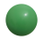 Plastic bal 22 cm - ronddruk