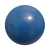 Vinyl-Werbeball Ø220mm - Poldruck 1-4-farbig blauw