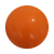 Vinyl-Werbeball Ø220mm - Poldruck 1-4-farbig oranje