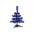 Weihnachtsbaum Pines blauw