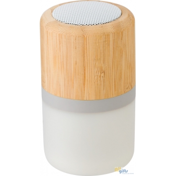 Bild des Werbegeschenks:Wireless Lautsprecher aus Bambus