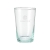 Zuja Recyceltes Wasserglas 300 ml transparant