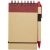 Zuse A7 Recycling Notizblock mit Stift Naturel/Rood